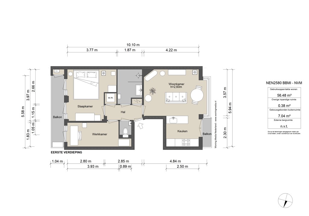 mediumsize floorplan